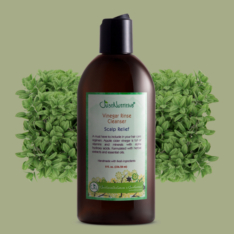 Dandruff Vinegar Rinse Cleanser Scalp Relief / Vinegar Rinses