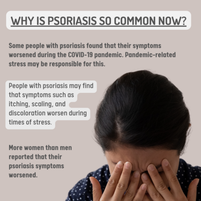 Why is psoriasis so common now?