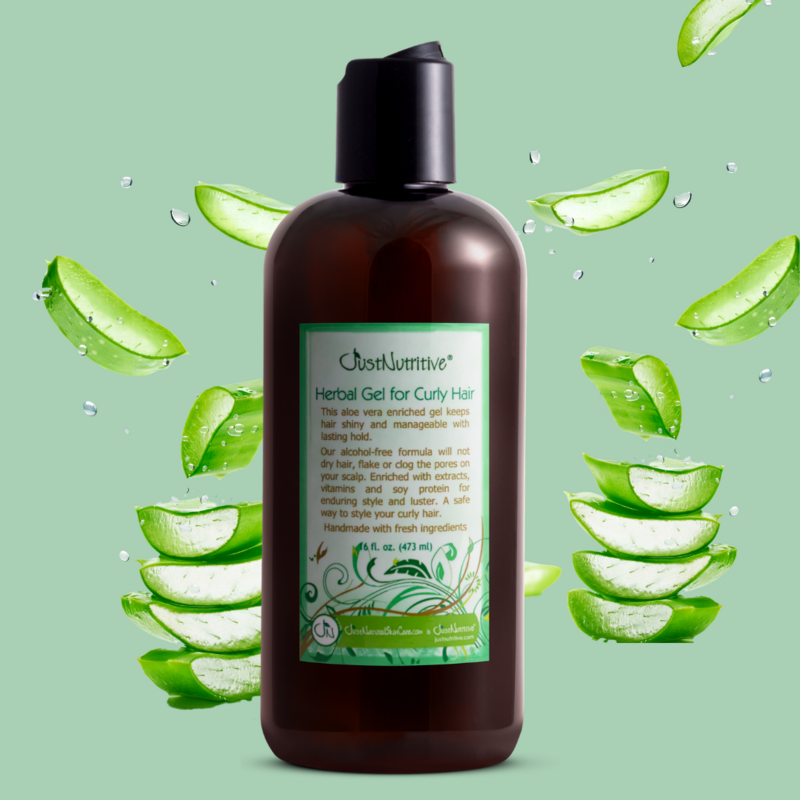 Herbal Gel for Curly Hair / Gels