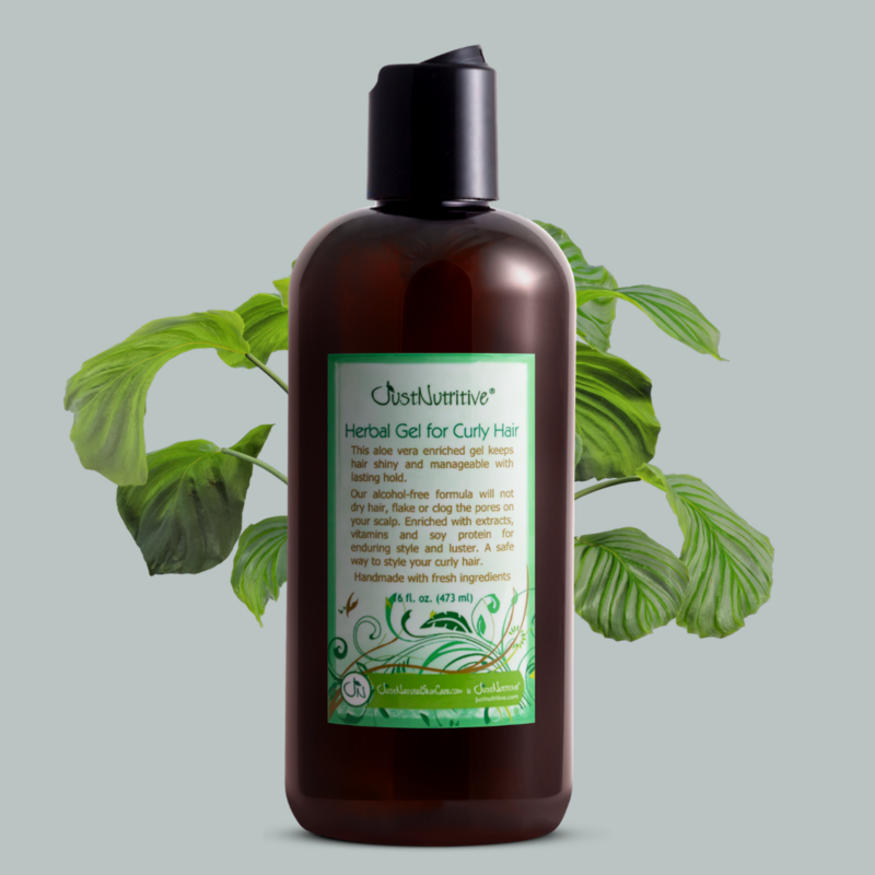 Herbal Gel for Curly Hair / Styling Products