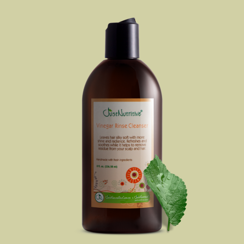 Vinegar Rinse Cleanser / Dry Hair