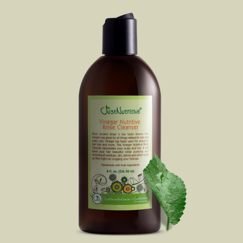 Vinegar Nutritive Rinse Cleanser / Grow New Hair