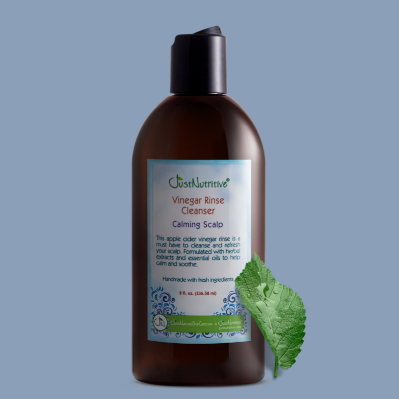Itchy Scalp Vinegar Rinse Cleanser Calming Scalp / Scalp Problems