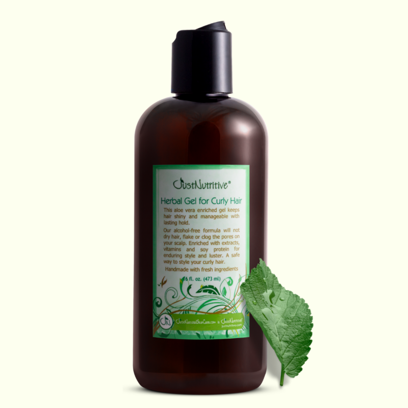 Herbal Gel for Curly Hair / Styling Hair