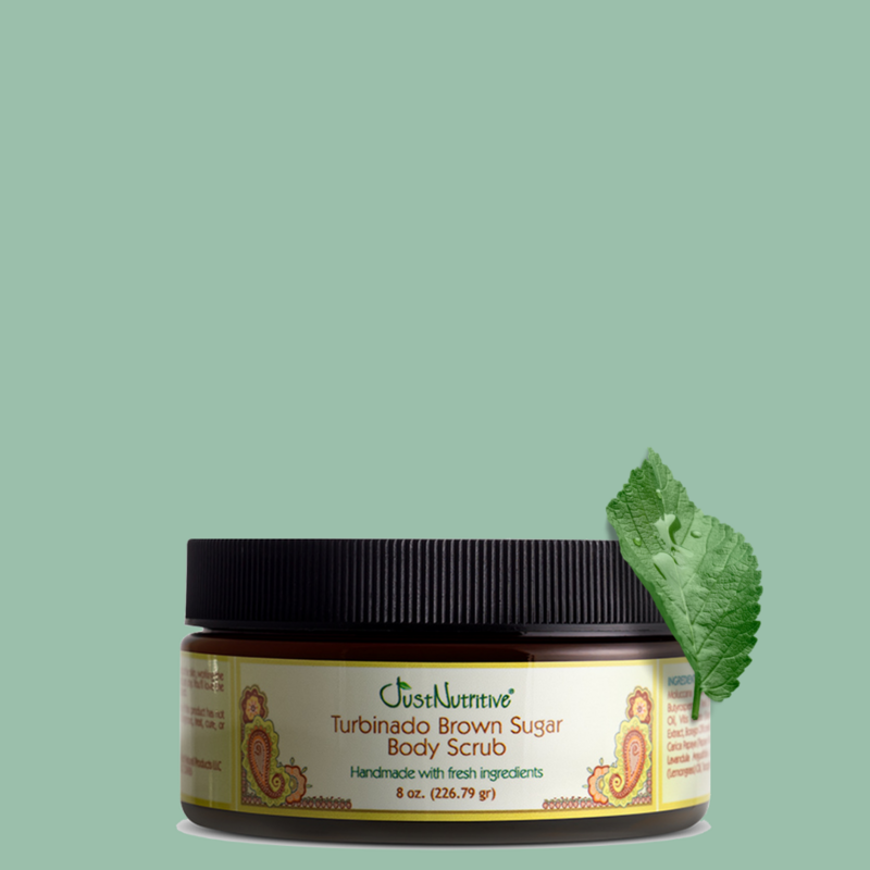 Turbinado Brown Sugar Body Scrub 8 oz / Foot Care