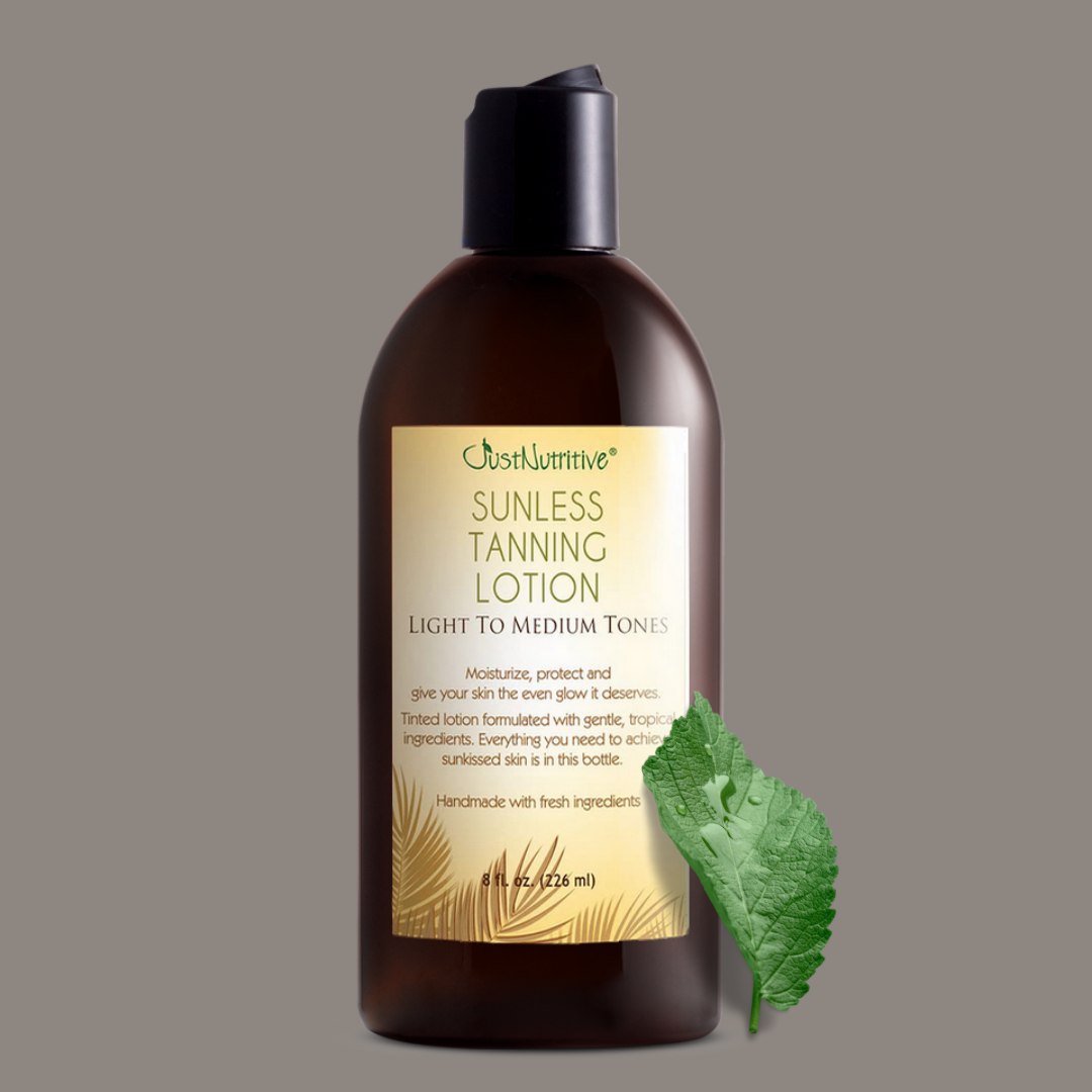 Sunless Tanning Lotion Light to Medium Tones / Tanning