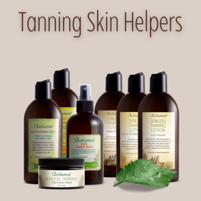 Tanning Skin Helpers