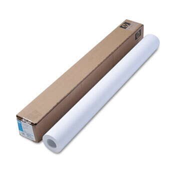 Designjet Inkjet Large Format Paper, 6.6 Mil, 36in X 100 Ft, White