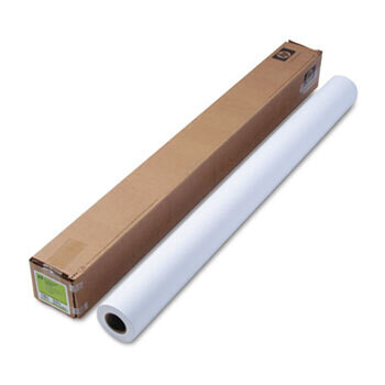 Designjet Inkjet Large Format Paper, 6.6 Mil, 42in X 100 Ft, White