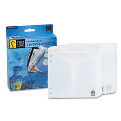 CASELOGIC Two-Sided Prosleeve Ii Cd/dvd Sleeves  50/pack; UNIT OF MEASURE: PG