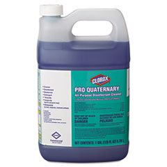 CLOROX SALES CO. Pro Quaternary All-Purpose Disinfectant Cleaner  128 Oz Bottle  2/carton; UNIT OF MEASURE: BX