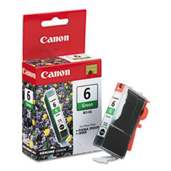 CANON COMPUTER SYSTEMS CCSI Bci6g (bci-6) Ink Tank  370 Page-Yield  Green; UNIT OF MEASURE: EA