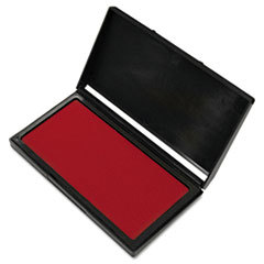 CONSOLIDATED STAMP Microgel Stamp Pad For 2000 Plus  2 3/4 X 4 1/4  Red; UNIT OF MEASURE: EA