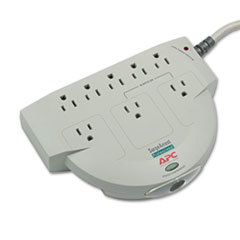 AMERICAN POWER CONVERSION Professional Surgearrest Surge Protector  8 Outlets  6 Ft Cord  320 Joules; UNIT OF MEASURE: EA