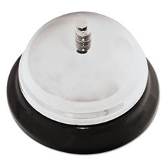 ADVANTUS CORPORATION Call Bell  3-3/8in Diameter  Brushed Nickel; UNIT OF MEASURE: EA