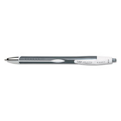 BIC CORP. Atlantis Exact Retractable Ballpoint Pen  Black Ink  0.8 Mm Fine Point; UNIT OF MEASURE: DZ
