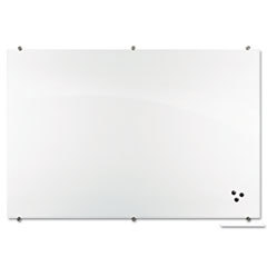 BALT INC. Visionary Magnetic Glass Board  Frameless  White Glossy  24in X 18in X 1/8in; UNIT OF MEASURE: EA