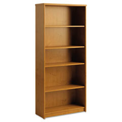BUSH INDUSTRIES BOOKCASE,5 SHELF,MCH, UNIT OF MEASURE: EA
