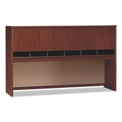 BUSH INDUSTRIES Series C Collection 72w Four-Door Hutch  Hansen Cherry; UNIT OF MEASURE: EA