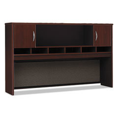 BUSH INDUSTRIES Series C Collection 72w Two-Door Hutch  Mahogany; UNIT OF MEASURE: EA