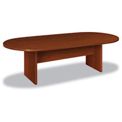 BASYX Bl Laminate Series Oval Conference Table  96w X 44d X 29-1/2h  Medium Cherry; UNIT OF MEASURE: EA