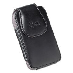 CASELOGIC Vertical Pouch For Belt  Leather  Black; UNIT OF MEASURE: EA