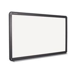 BI-SILQUE VISUAL COMMUNICATION PRODUCTS INC Interactive Magnetic Dry Erase Board  90 X 52 7/10 X 4 1/5  White/black Frame; UNIT OF MEASURE: EA