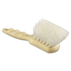 BOARDWALK Utility Brush  Nylon Fill  8.5in Long  Tan Handle; UNIT OF MEASURE: EA
