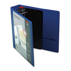 CARDINAL BRANDS INC. Xtralife Clearvue Non-Stick Locking Slant-D Ring Binder  2in  Blue; UNIT OF MEASURE: EA