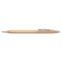 A.T. CROSS COMPANY Classic Century Ballpoint Twist-Action Pen  Antibacterial Copper  Black Ink; UNIT OF MEASURE: EA