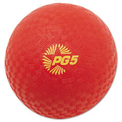 CHAMPION SPORT Playground Ball  5in Diameter  Red; UNIT OF MEASURE: EA