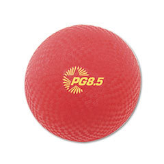 CHAMPION SPORT Playground Ball  8-1/2in Diameter  Red; UNIT OF MEASURE: EA