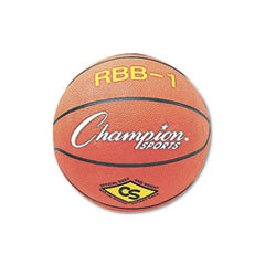 CHAMPION SPORT Rubber Sports Ball  For Basketball  No. 7  Official Size  Orange; UNIT OF MEASURE: EA