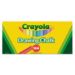 BINNEY &amp; SMITH / CRAYOLA Colored Drawing Chalk  Six Each Of 24 Assorted Colors  144 Sticks/set; UNIT OF MEASURE: SE