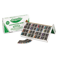 BINNEY &amp; SMITH / CRAYOLA Construction Paper Crayons  Wax  25 Sets Of 16 Colors  400/box; UNIT OF MEASURE: BX