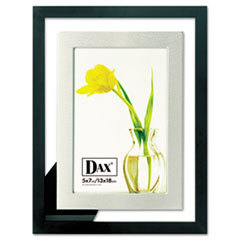 DAX MANUFACTURING INC. Upper West Side Float Frame  Black/brushed Aluminum  Wood  5 X 7; UNIT OF MEASURE: EA