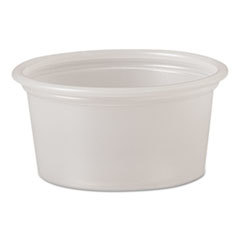SOLO CUPS Polystyrene Portion Cups  .75oz  Translucent  250/bag  20 Bags/carton; UNIT OF MEASURE: BX