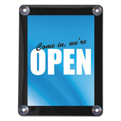 DEFLECTO CORPORATION Superior Image Window Display  8 1/2 X 11  Clear; UNIT OF MEASURE: EA