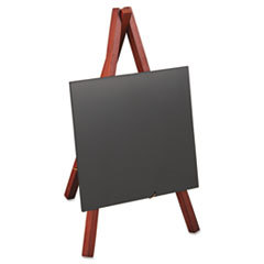 DEFLECTO CORPORATION Securit Easel Table Board  5 7/8 X 5 3/8 X 9 1/2  Mahogany Frame; UNIT OF MEASURE: EA