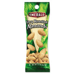 DIAMOND FOODS Dry Roasted Almonds  1.5 Oz. Tube Package  12/box; UNIT OF MEASURE: BX