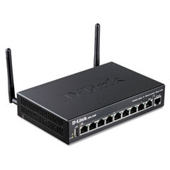 D-LINK SYSTEMS INC Dsr-250n Wireless Services Router  8 Lan/1 Wan  25 Vpn; UNIT OF MEASURE: EA