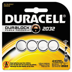 DURACELL PRODUCTS COMPANY Lithium Medical Battery  3v  2032  4/pk; UNIT OF MEASURE: PG