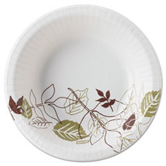 DIXIE FOOD SERVICE Pathways Heavyweight Paper Bowls  12oz  Green/burgundy  1000/carton; UNIT OF MEASURE: BX
