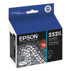 EPSON AMERICA  INC. T252xl120 (252xl) Durabrite Ultra High-Yield Ink  Black; UNIT OF MEASURE: EA