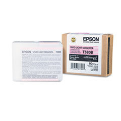 EPSON AMERICA  INC. T580b00 Ultrachrome K3 Ink  Vivid Light Magenta; UNIT OF MEASURE: EA