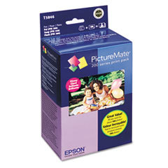 EPSON AMERICA  INC. Picturemate 200-Series Print Pack  4 X 6  150 Sheets/pack; UNIT OF MEASURE: PG