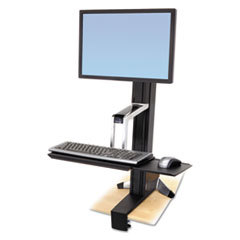 ERGOTRON INC DESK,WORKFIT-S,SINGLE HD; UNIT OF MEASURE: EA