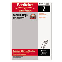 ELECTROLUX FLOOR CARE COMPANY Sanitaire Style Z Vacuum Bag  5/pack; UNIT OF MEASURE: PG