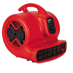 ELECTROLUX FLOOR CARE COMPANY Commercial Three-Speed Air Mover  1/2 Hp Motor  20 Ibs  Red/black; UNIT OF MEASURE: EA