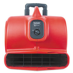 ELECTROLUX FLOOR CARE COMPANY Commercial Three-Speed Air Mover With Built-On Dolly  5.0 Amp  Red  25-Ft Cord; UNIT OF MEASURE: EA